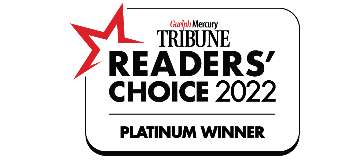 Guelph RCA Award logo.