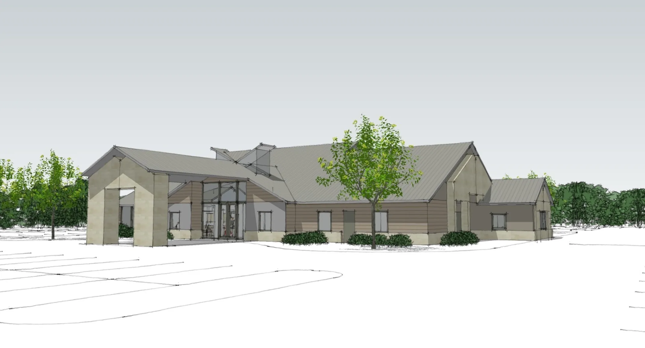 VESHW new building sketch VESHW new building sketch