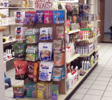 Shop at Kind Veterinary Center where you can buy pet food and supplies Shop at Kind Veterinary Center where you can buy pet food and supplies