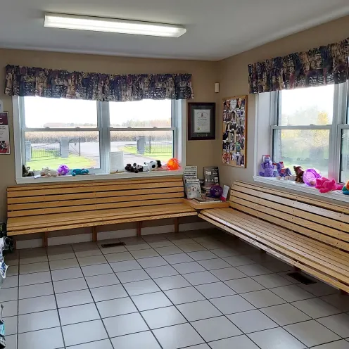 View of the waiting area at Williamstown Veterinary Services