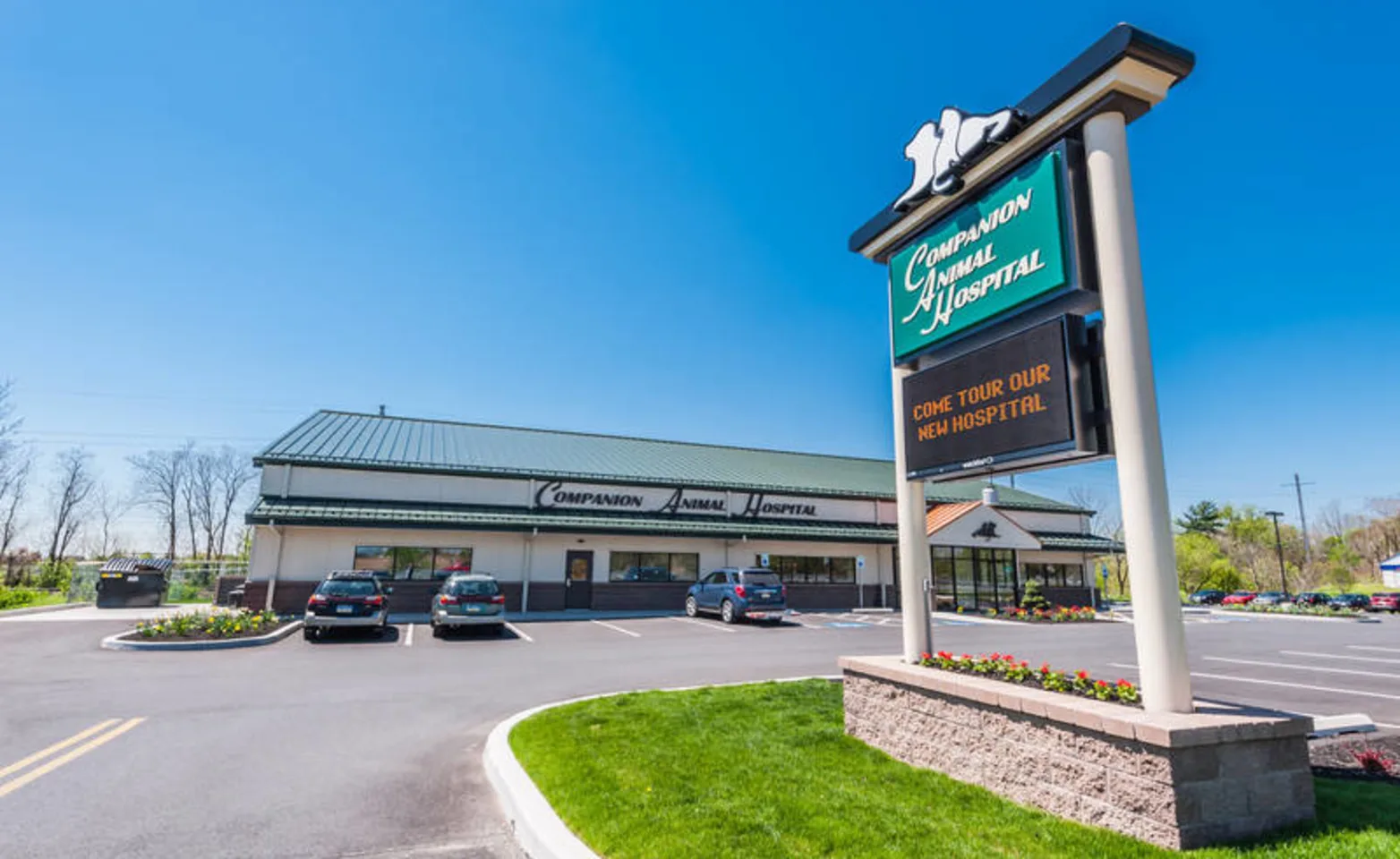 Outside of Companion Animal Hospital Outside of Companion Animal Hospital