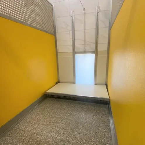 Yellow updated indoor outdoor suite