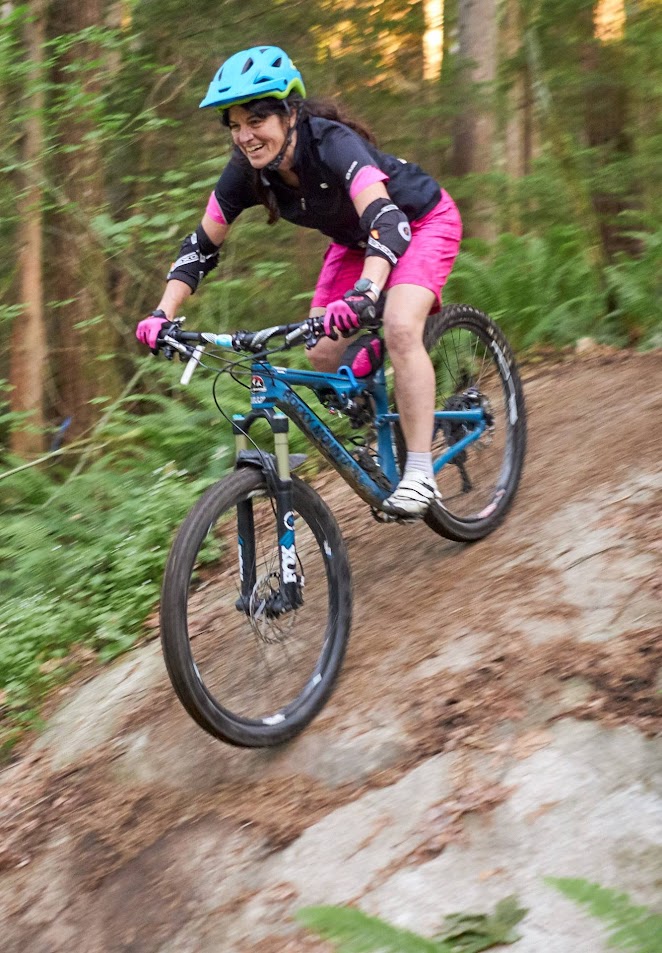 Eagleview Team Member on a Bike