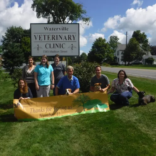 Waterville Veterinary Clinic Group Photo