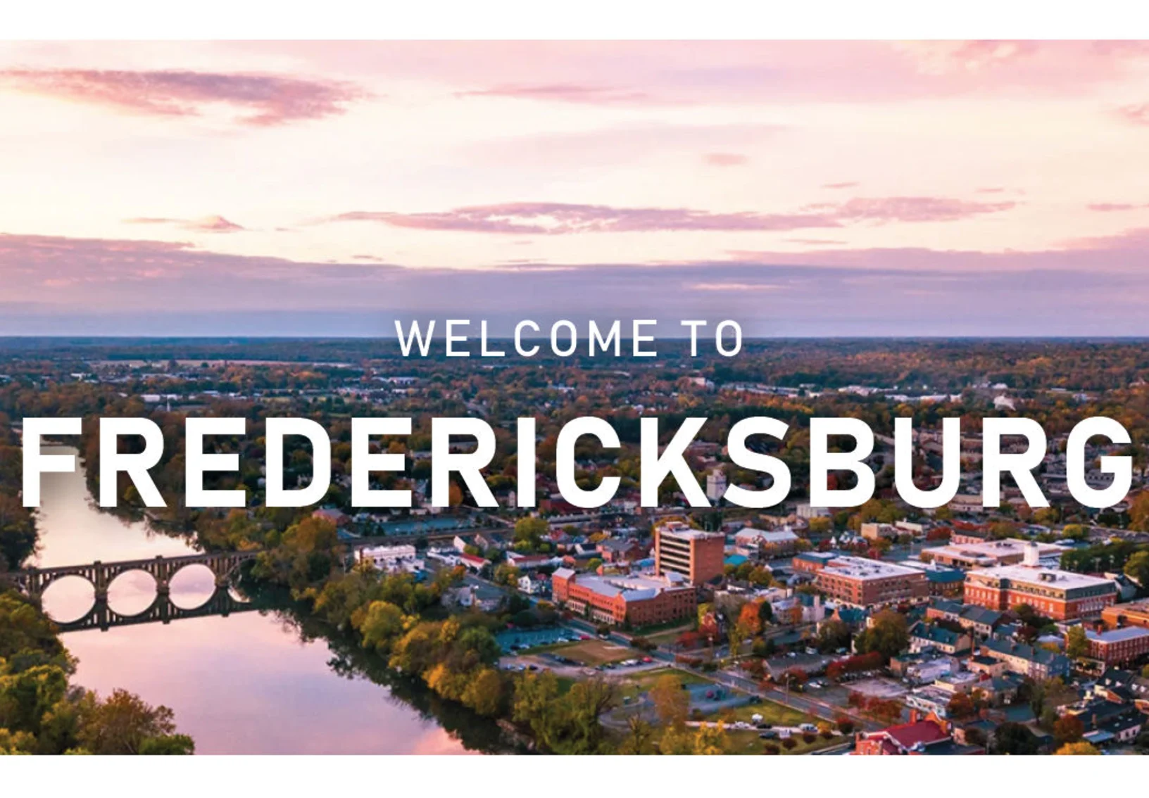 Ariel view of Fredricksburg. Ariel view of Fredricksburg.