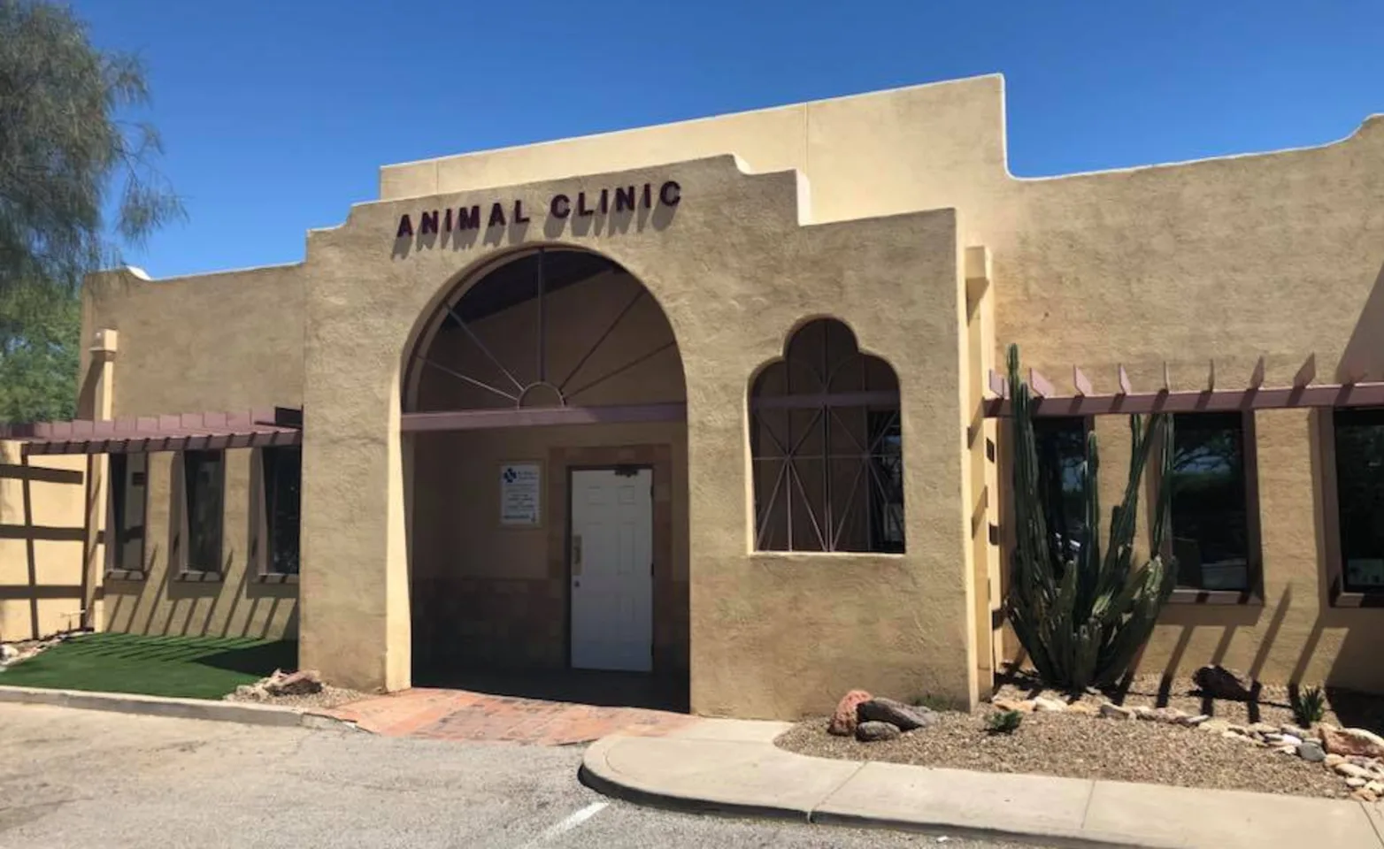 Exterior of St. Mary's Animal Clinic Building