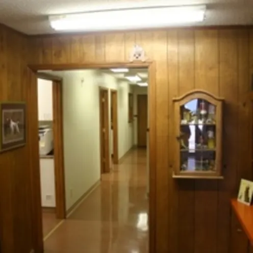 King's Mountain Animal Clinic hallway