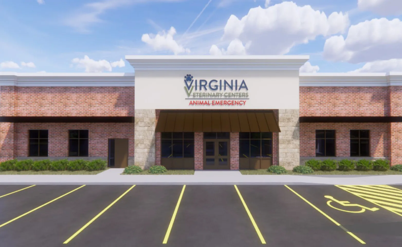 Exterior view of Midlothian's new location Exterior view of Midlothian's new location