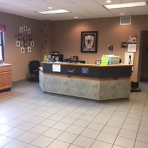 Countryside Pet Clinic front desk