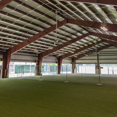 Entrance to the facility Entrance to the facility