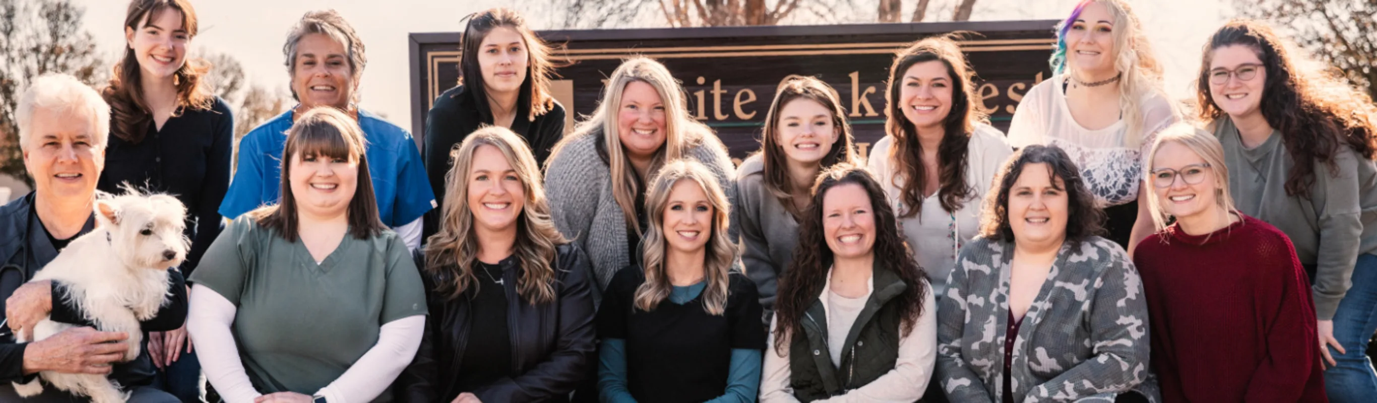 The white oaks west animal hospital team The white oaks west animal hospital team