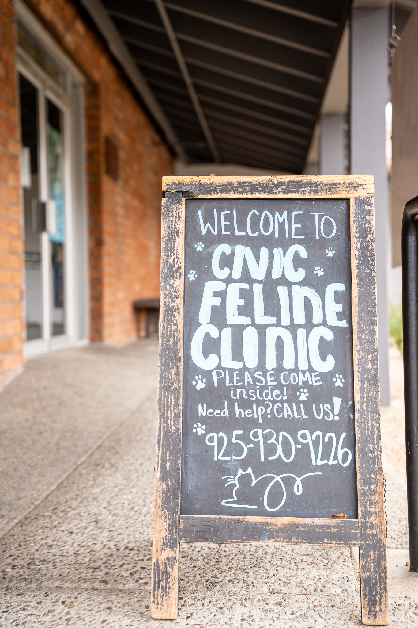 Exterior Welcome Sign