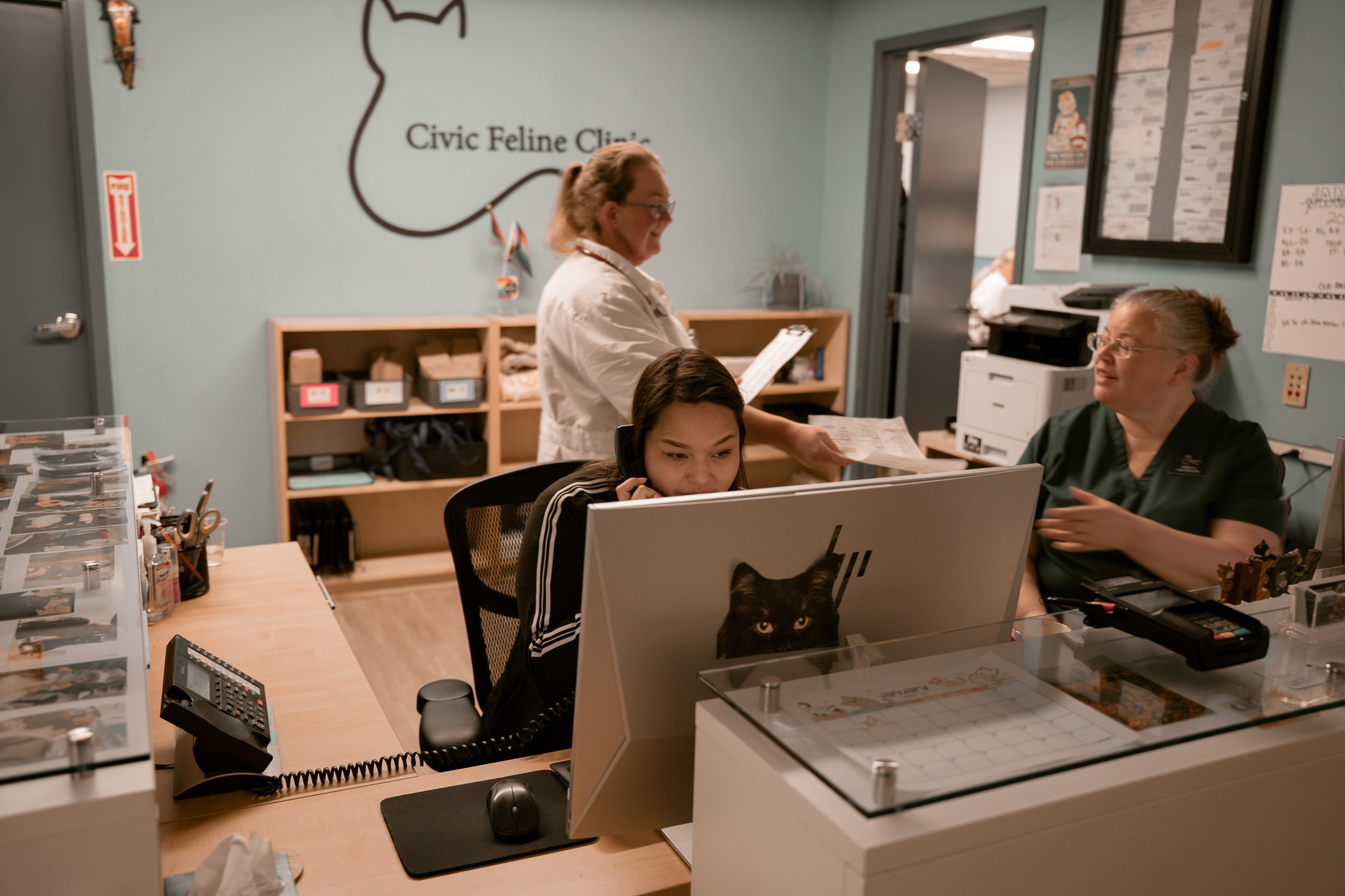 Dr. Roach and our receptionists