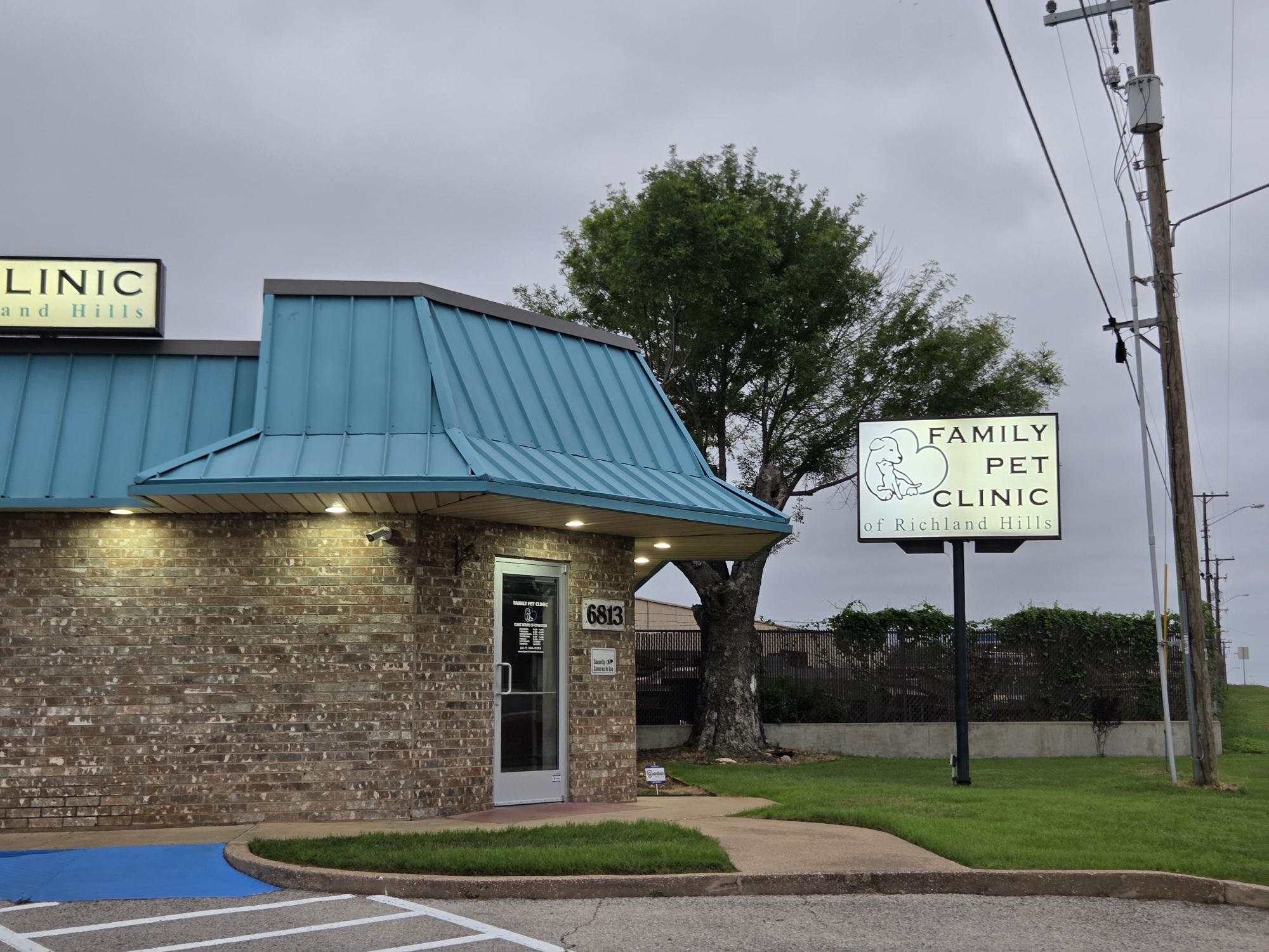 Building Exterior with with Sign