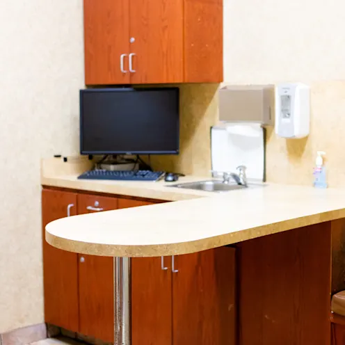 Emergency Animal Hospital of Collin County exam room Emergency Animal Hospital of Collin County exam room