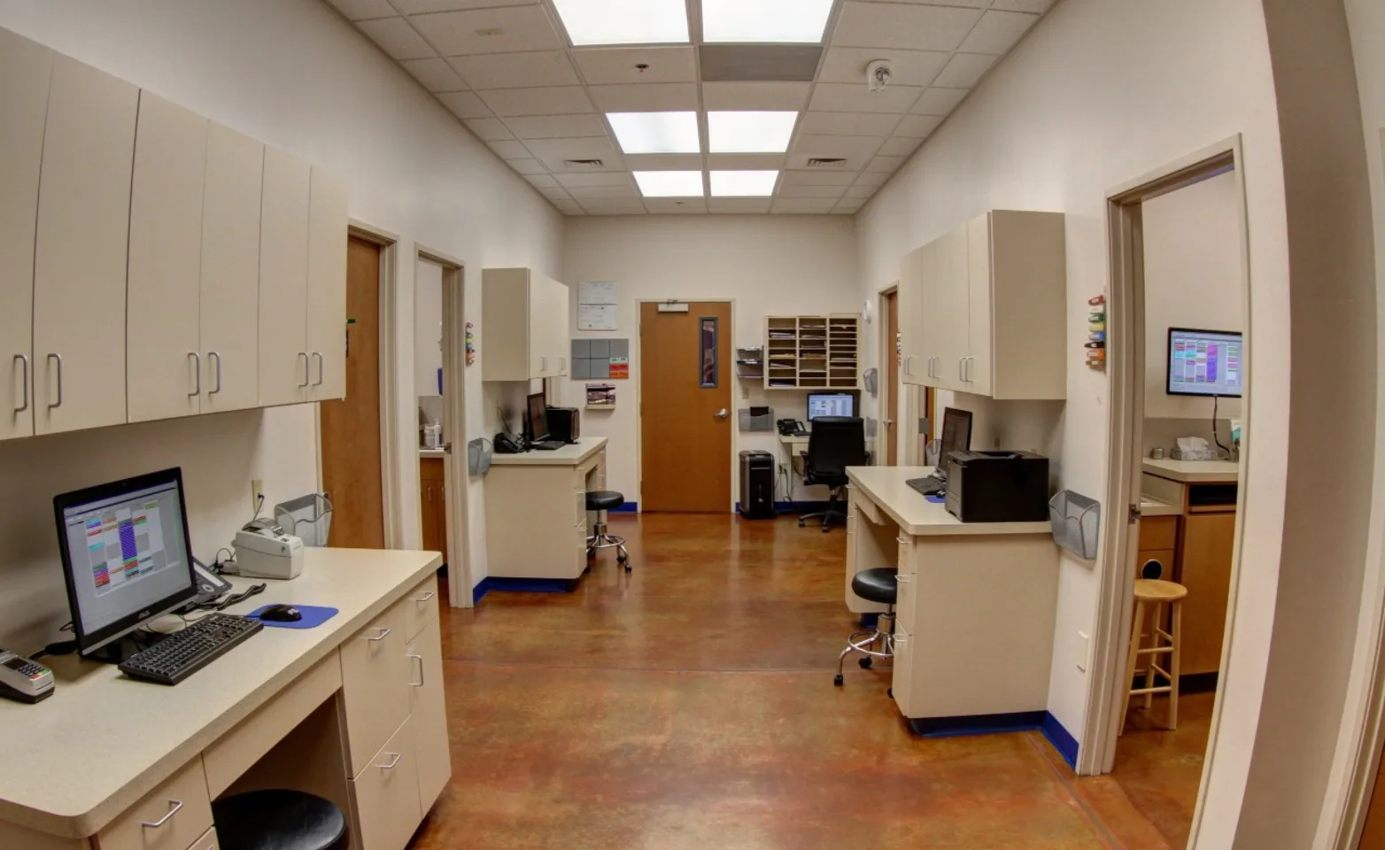 Pharmacy inside McClintock Animal Care Center