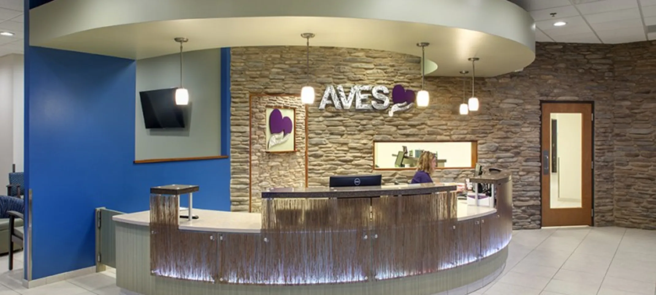 Main lobby of AVES Main lobby of AVES