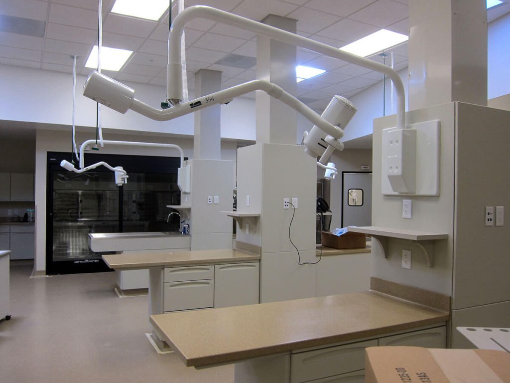 A look at one of our hospital rooms