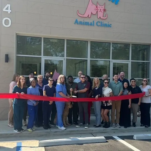 Ribbon Cutting at Chastain Animal Clinic Ribbon Cutting at Chastain Animal Clinic