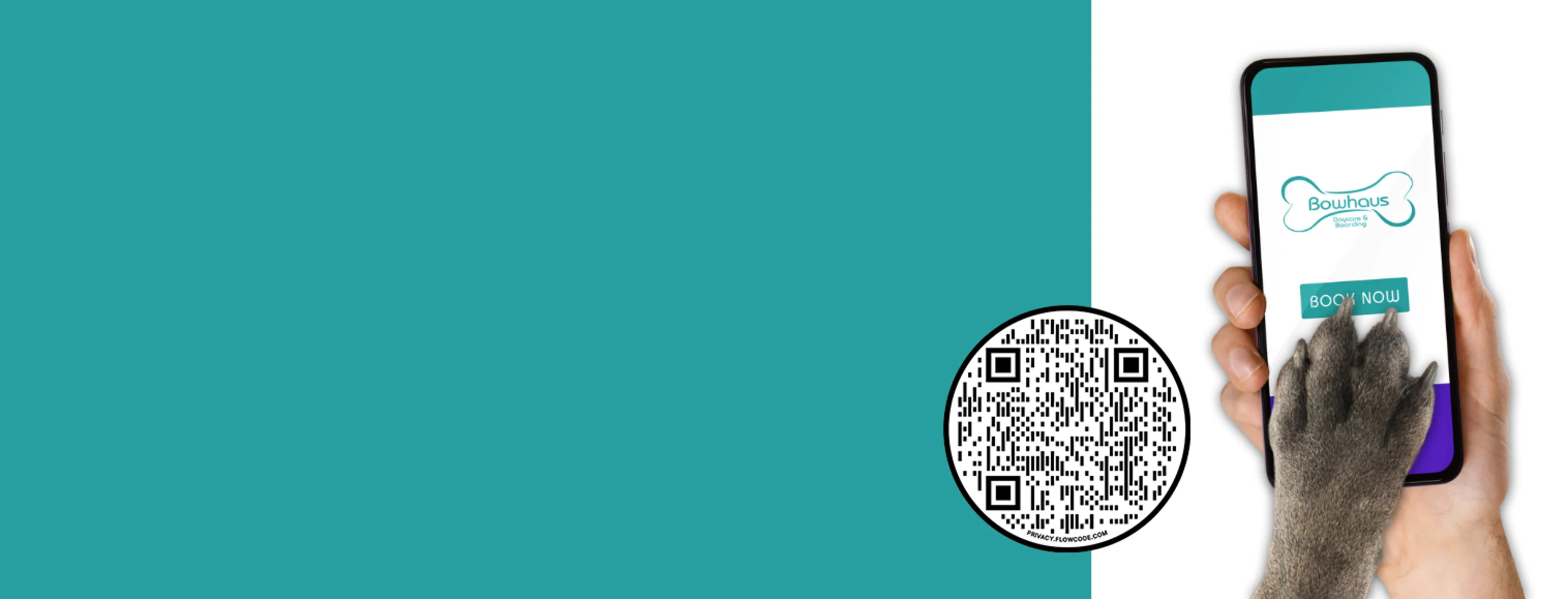 Smart phone with dog paw on smart phone screen. Smart phone with dog paw on smart phone screen.