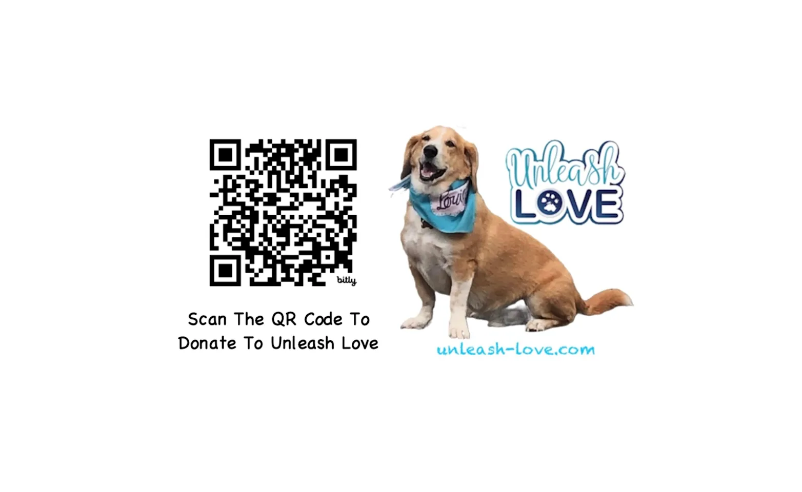 Unleash Love QR code Unleash Love QR code