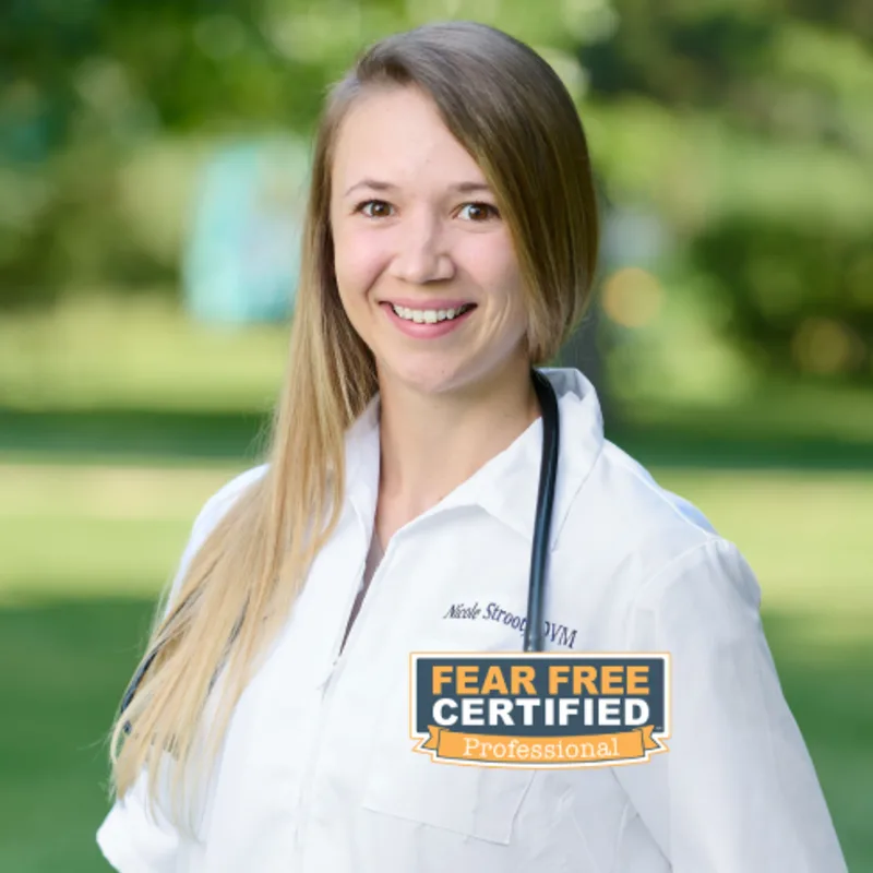 Dr. Nicole Stroot at Pruyn Veterinary Hospital Dr. Nicole Stroot at Pruyn Veterinary Hospital
