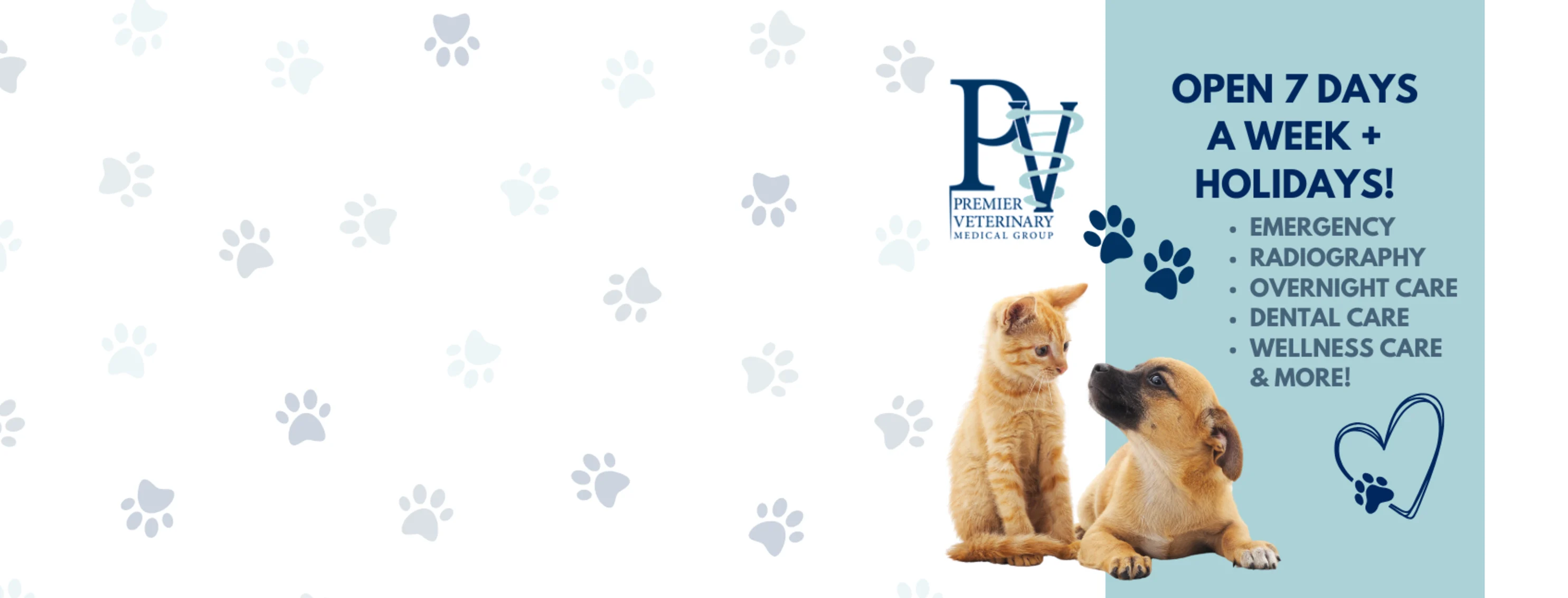 Premier Veterinary Medical Group Advertisement Premier Veterinary Medical Group Advertisement