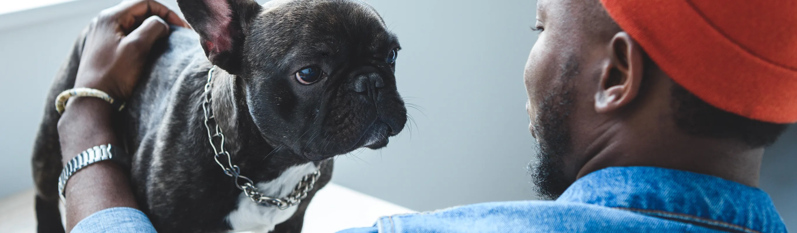 Man with a dog Man with a dog