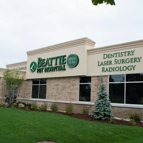 Exterior of Beattie Pet Hospital Exterior of Beattie Pet Hospital