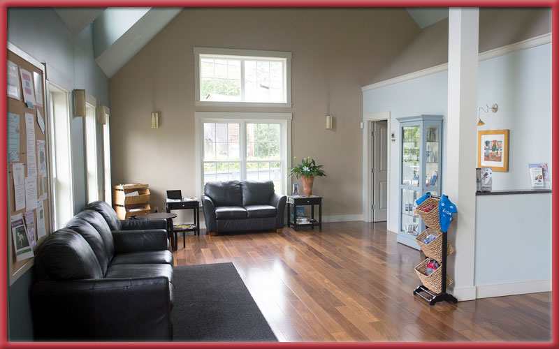 Stoney Brook Veterinary Hospital Waiting Area