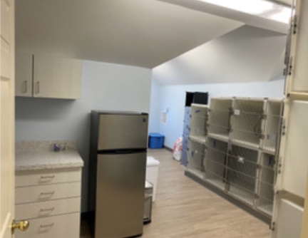 One of the exam rooms inside our hospital