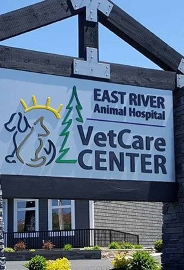 East River Animal Hospital sign East River Animal Hospital sign