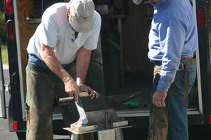 Shoeing Farrier