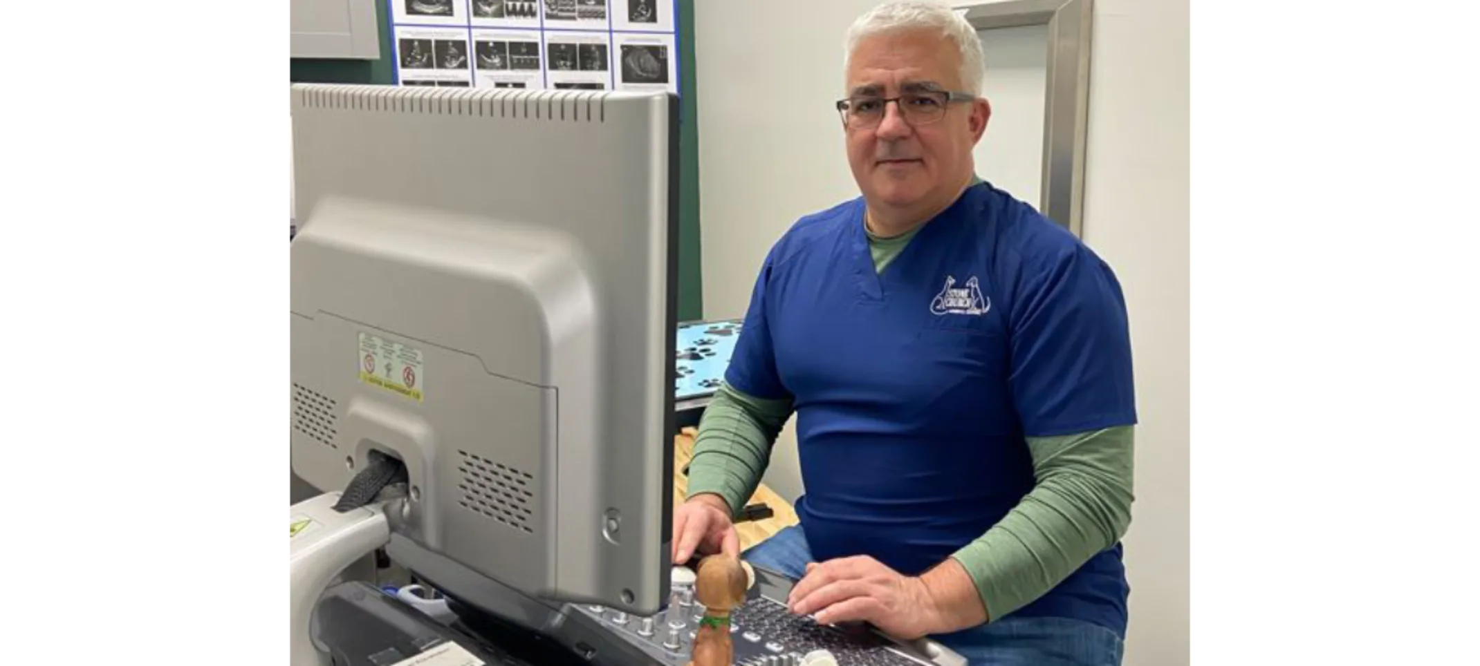 Ervin, Our Ultrasound Technician at Stone Church Animal Clinic Ervin, Our Ultrasound Technician at Stone Church Animal Clinic