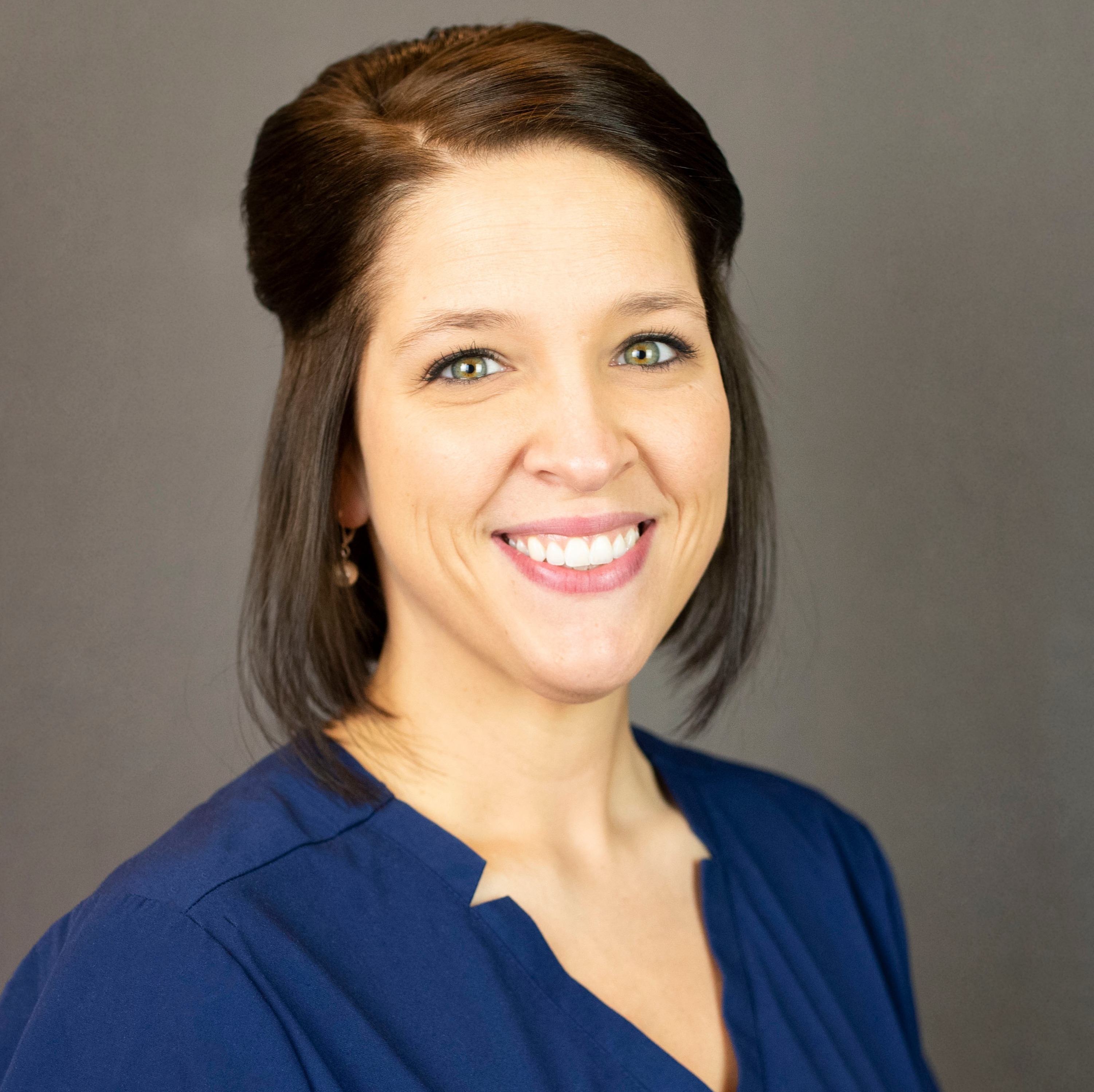 Tara Groves WITH A DOG