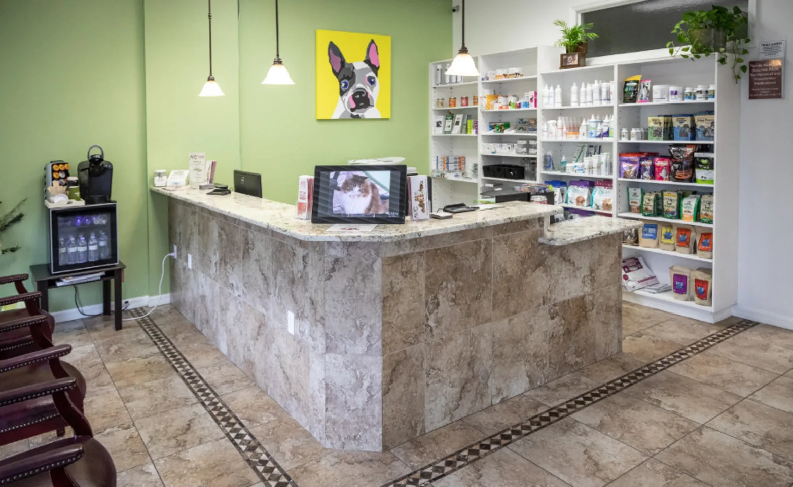 The Animalife Veterinary Center at Mission Hills Interior The Animalife Veterinary Center at Mission Hills Interior