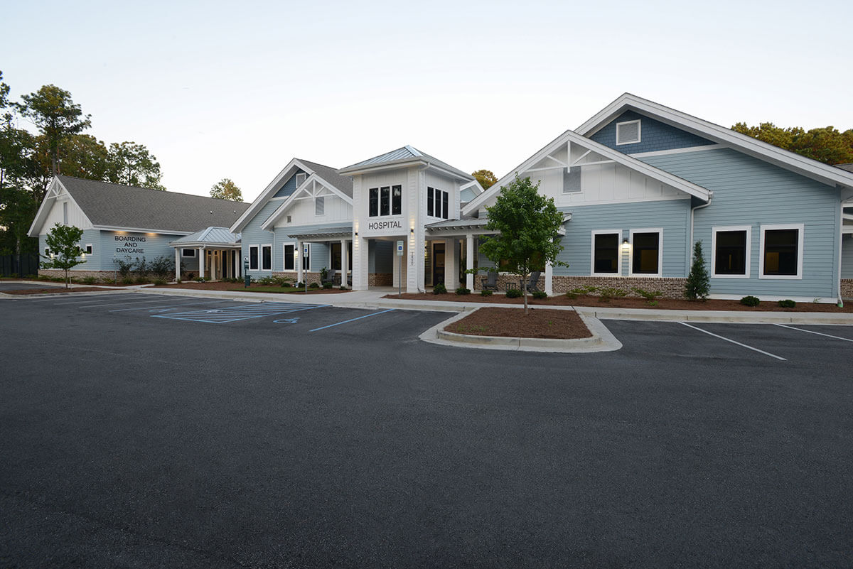 Park West Vet Main Entrance