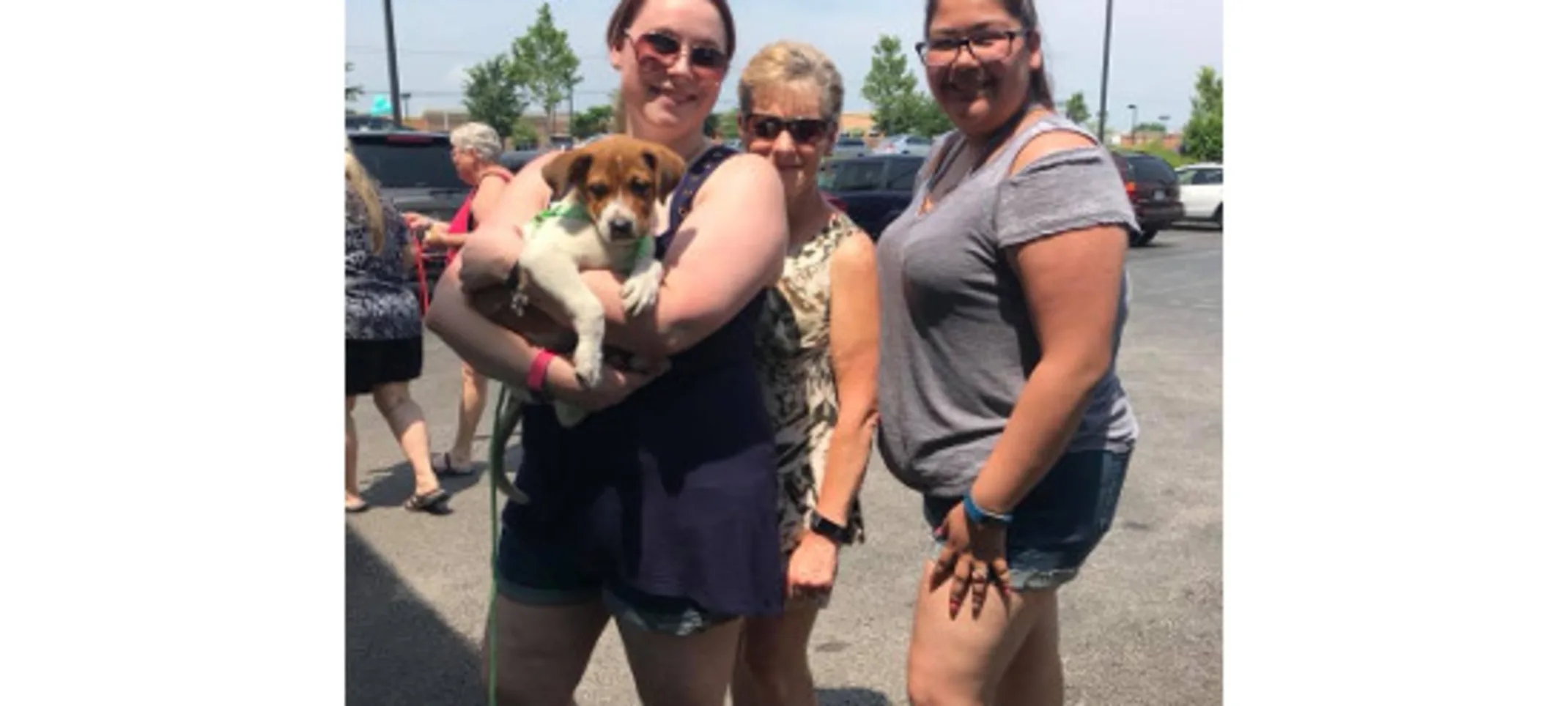 3 woman with dog 3 woman with dog