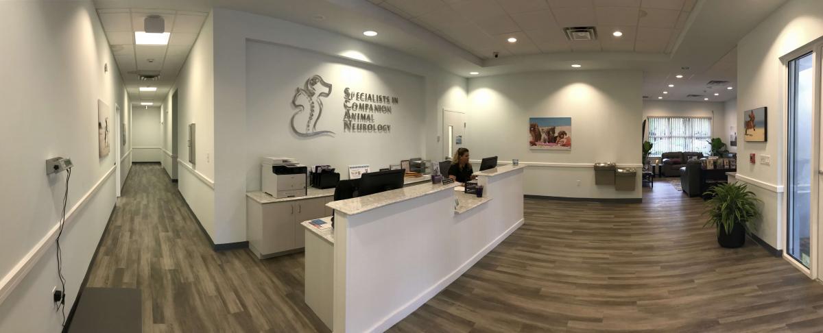 The front office at SCAN's Clearwater location