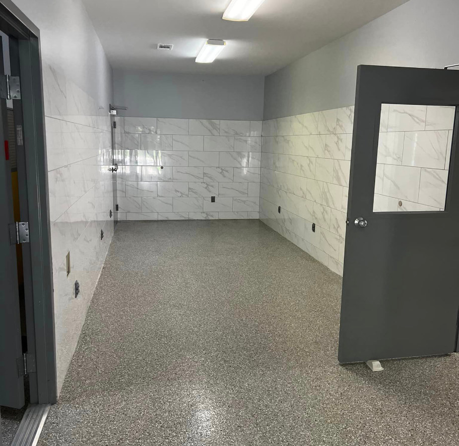 Updated indoor playroom