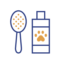 Shampoo and Brush Icon