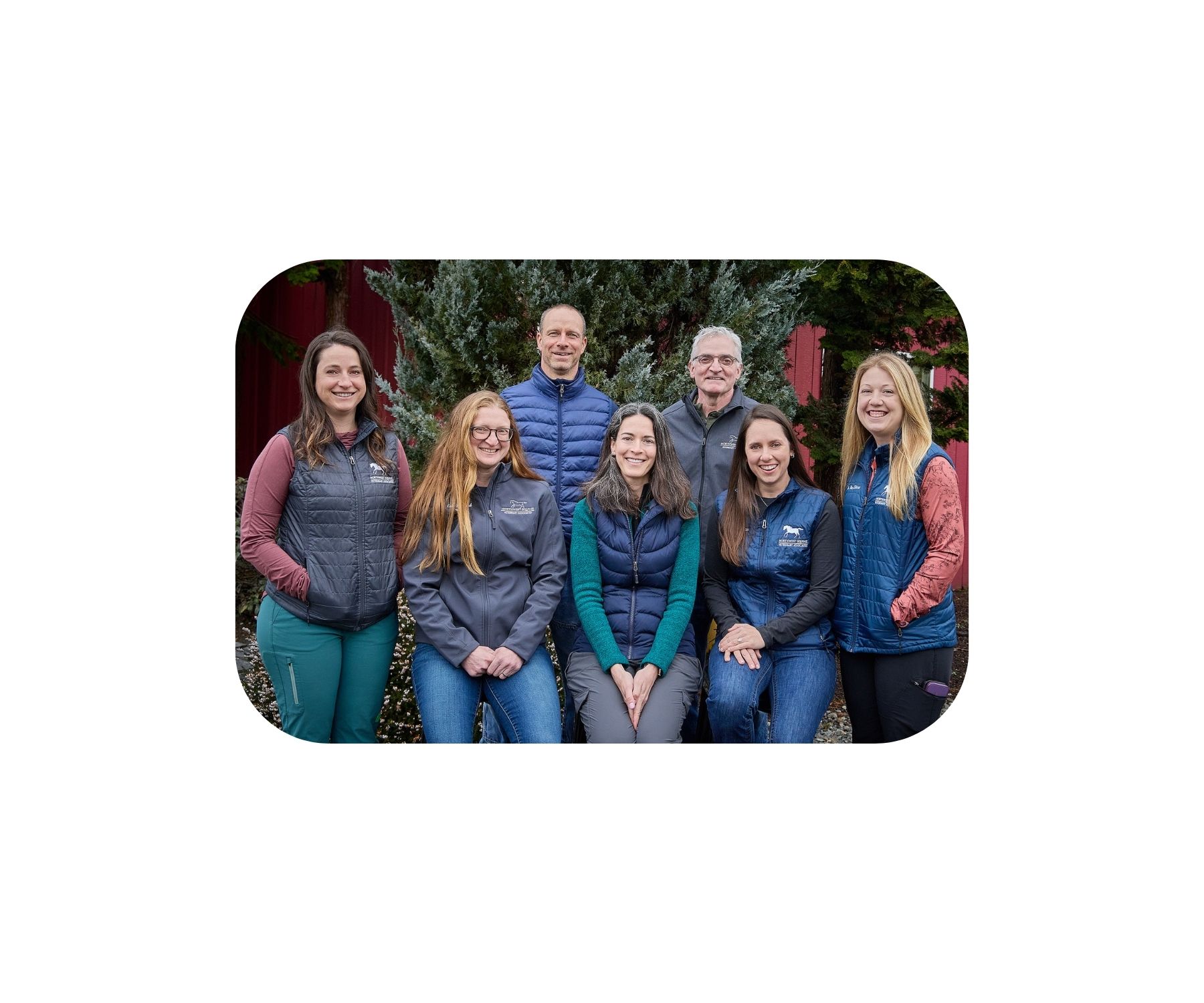 Staff at Northwest Equine Veterinary Associates
