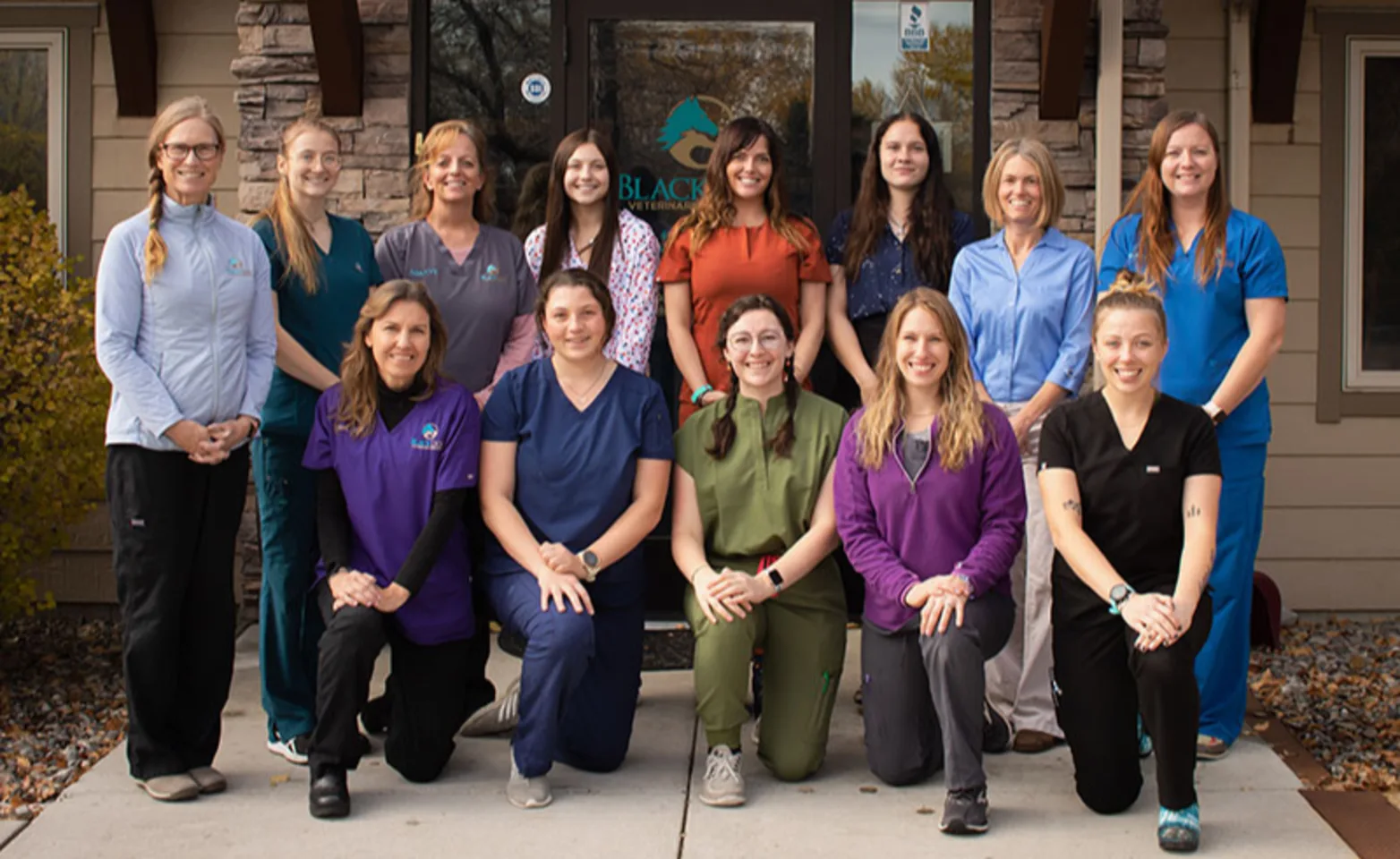 Team Photo at Black Dog Veterinary Services