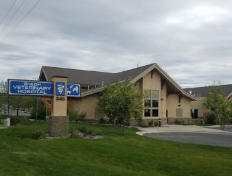The facade of Shiloh Veterinary Hospital