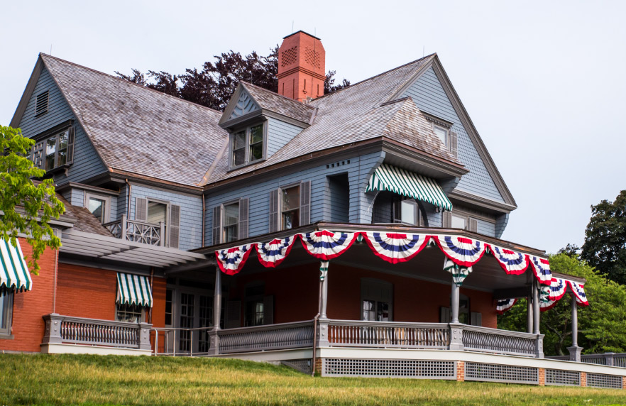 Historic Sagamore Hill, Home of Theodore Roosevelt in Oyster Bay