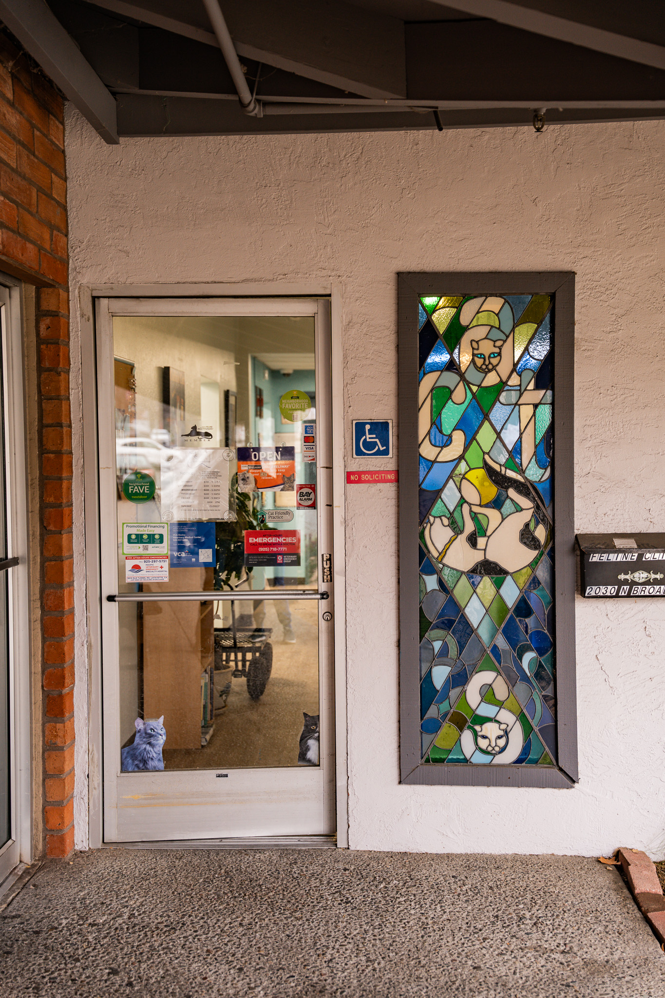 Civic Feline Clinic Entrance