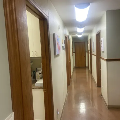 Hallway and Exam Rooms at King's Mountain Animal Clinic Hallway and Exam Rooms at King's Mountain Animal Clinic