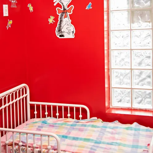 Dr.Seuss room.