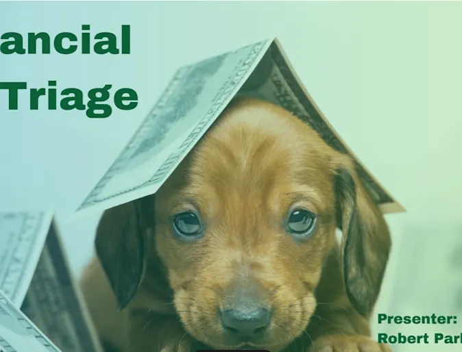 Financial triage Financial triage