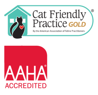 AAHA and Cat Friendly Practice logos